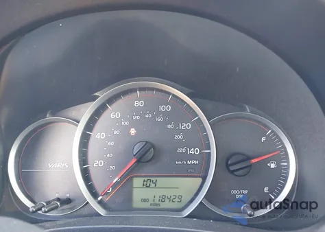 2012 Toyota Yaris Le z USA, uszkodzony, nr VIN JTDKTUD34CD532828